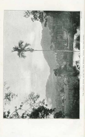 The Langat River near hot springs Dusun Tua (Selangor)