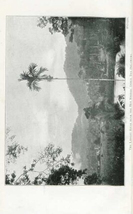 The Langat River near hot springs Dusun Tua (Selangor)
