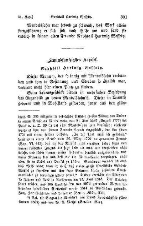 Einundfunfzigstes Kapitel. Naphtali Hartwig Wessely