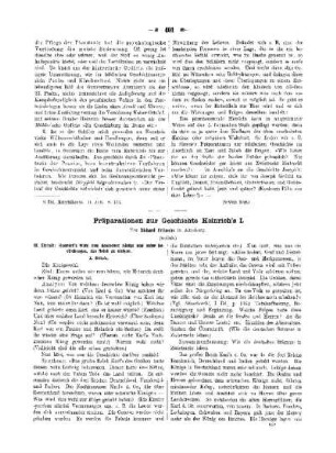 Präparationen zur Geschichte Heinrichs I. : (Schluss)