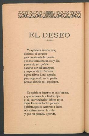 El deseo