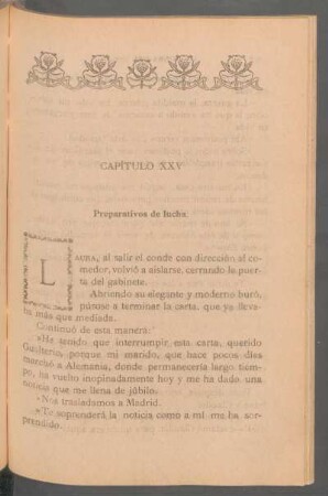 Capítulo XXV - Preparativos de lucha.