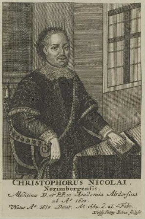 Bildnis des Christophorus Nicolai