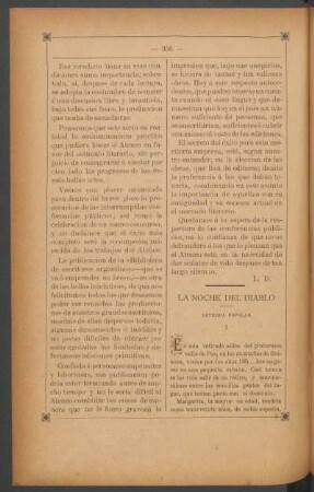 La noche del diablo : Leyenda popular