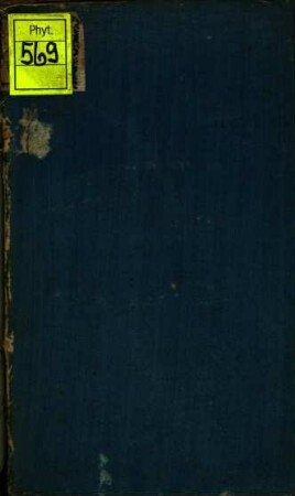 Commentatio De Necessitate Et Utilitate Studii Botanici