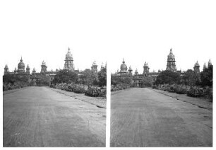 Gerichtsgebäude in Madras : Weltreisen. Gerichtsgebäude in Madras