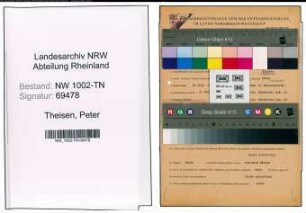 Entnazifizierung Peter Theisen , geb. 14.07.1893 (Portier)