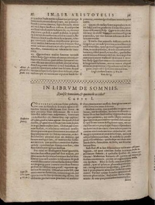 In Librum De Somniis