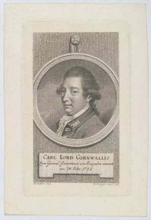 Bildnis des Carl Cornwallis