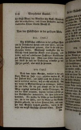 Von den Päbstlichen in der geistigen Welt.
