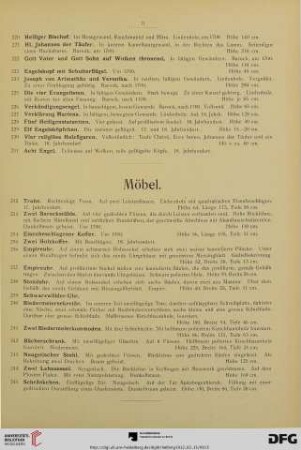 Möbel (Nr. 232-245)