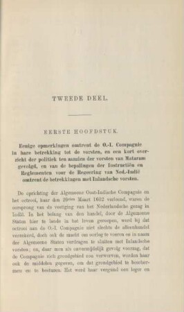 Tweede deel