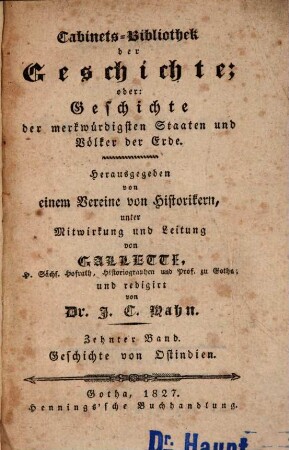 Geschichte von Ostindien