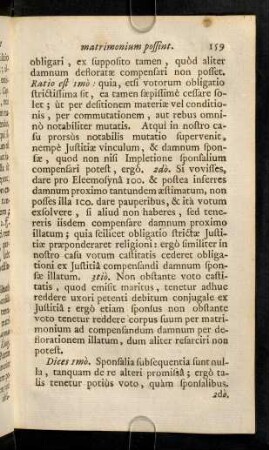 159-162, Dices 1mo. Sponsalia subsequentia sunt nulla ...