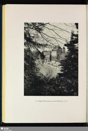 Schloß Siebeneichen von der Rückseite