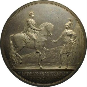 Kaiser Leopold II. - Krönungslager bei Bergen unter dem Schutz Landgraf Wilhelms IX. von Hessen-Kassel