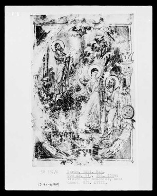 Homilien des Gregor von Nazianz — Die Vision des Ezechiel, Folio 438verso