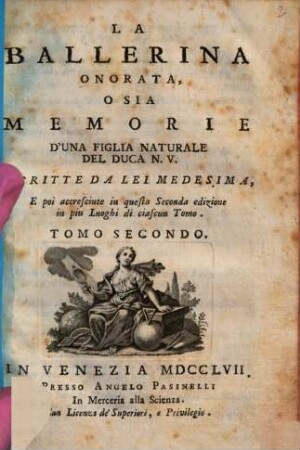 La Ballerina onorata, 2