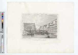 Die Schleusenbrücke In Hamburg