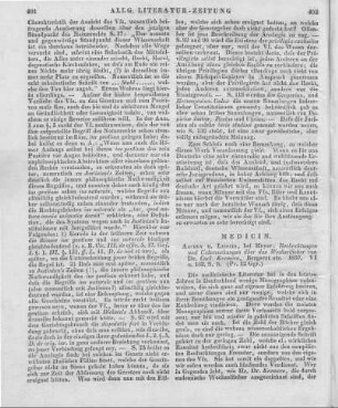 Kremers, K.: Beobachtungen und Untersuchungen über das Wechselfieber. Aachen, Leipzig: Mayer 1837