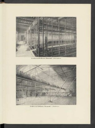 Großherzogl. Hoftheater, Darmstadt. 4. Arbeitsgalerie. - 1. SChnürboden