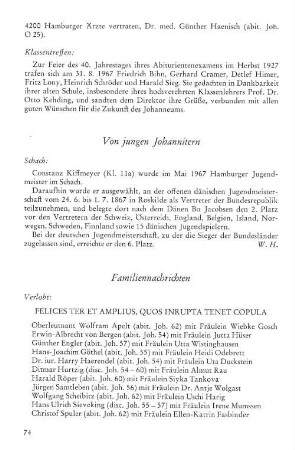 Von jungen Johannitern
