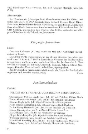 Von jungen Johannitern