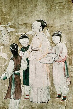Tapeten mit Chinoiserien