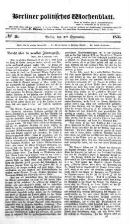 No 36, 3. September 1836