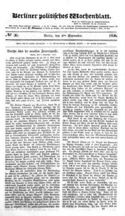 No 36, 3. September 1836