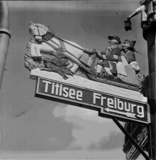 Wegweiser in Lenzkirch