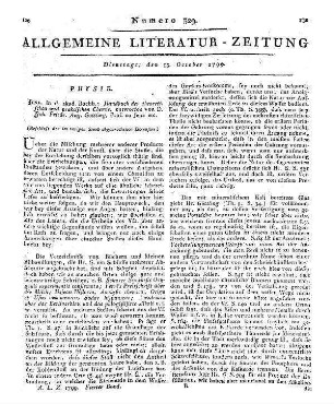 Goettling, J. F. A.: Handbuch der theoretischen und praktischen Chemie etc. (Beschluß der im vorigen Stück abgebrochenen Recension.)