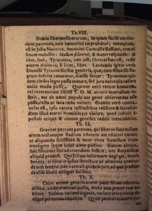 Discursus Juridicus. De Injuria Parentum Erga Liberos