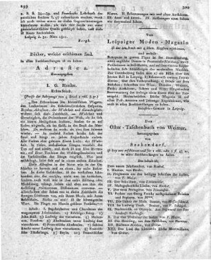Bücher, welche erschienen sind.