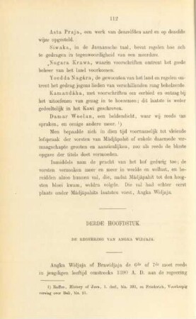 Derde hoofdstuk. De regeering van Angka Widjaja