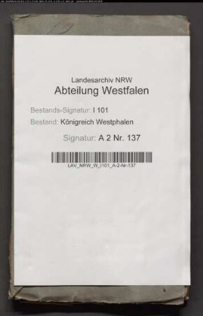 Verwaltung des Stifts St. Mauritz und Simeon zu Minden