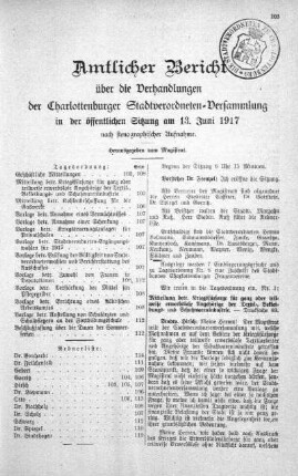 13. Juni 1917