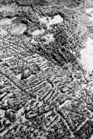 Freiburg: Planungsamt; Freiburg-Modell, Vorkriegszustand