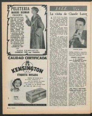 Jazz : La visita de Claude Luter