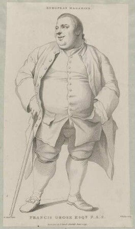 Bildnis des Francis Grose