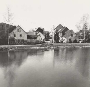 Ortsteilansicht mit Gehöften, Teichgasse 21-24