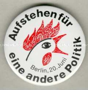"Aufstehen für eine andere Politik"