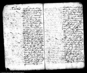 Sequestration der Grafschaft Mansfeld (Fragmente)