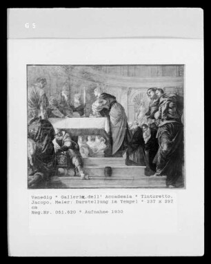 Darstellung im Tempel