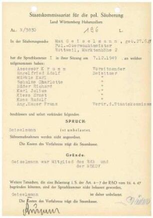 Geiselmann, Max