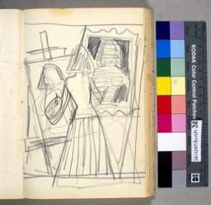 Roberte im Atelier
