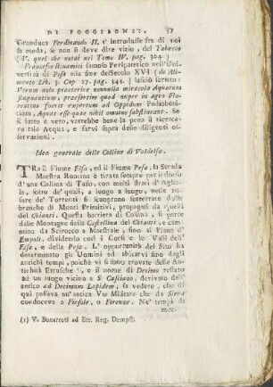 Idea generale delle Colline di Voldelsa.