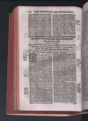 An Sanct Procopij Abbt und Beichtigers Tag.