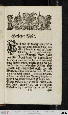 Geehrter Leser