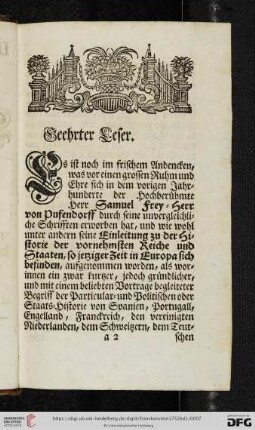 Geehrter Leser